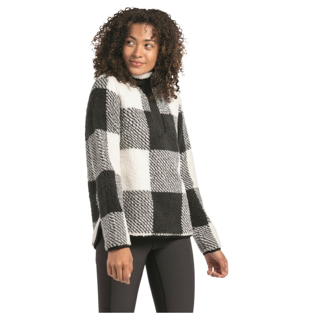 LIV Outdoor Women's Noella Sherpa Pullover Sweater